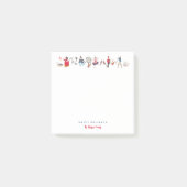 Post-it® 12 Jours de Noël Illustration classique (Devant)