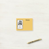 Post-it® #1 Dessin Vintage papa (Sur un bureau)