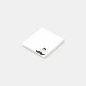 Post-it® #1 Papa Mustache noire - Numéro Un (Incliné)