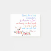 Post-it® 1Jean4:7 Versions bibliques (Devant)