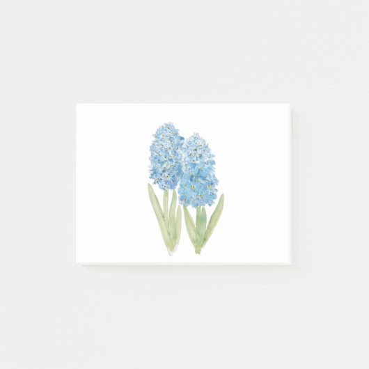 Post-it® 2 encre et aquarelle bleu hyacinth (Devant)