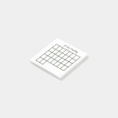 Post-it® 30 Jours de suivi Notes blanches collantes (Incliné)