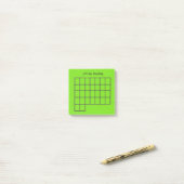 Post-it® 30 jours Tracker Green Sticky Notes (Sur un bureau)