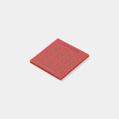 Post-it® 35 Day Tracking Red Sticky Note (Incliné)