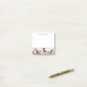 Post-it® 3 Collage photo personnalisé (Sur un bureau)