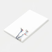 Post-it® 3 Sandhill Cranes Photo 4x6 Notes (Incliné)