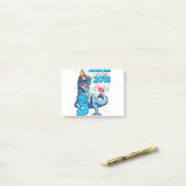 Post-it® 3e anniversaire dinosaure 3 ans garçon enfants inc (Sur un bureau)