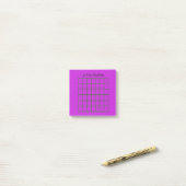Post-it® 42 jours Tracker Purple Notes (Sur un bureau)