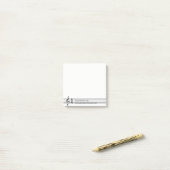 Post-it® 4/4 fois (Sur un bureau)