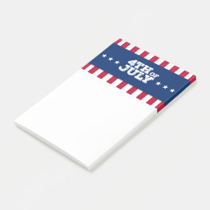 Post-it® 4 juillet heureux