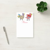 Post-it® 4 Oiseaux amusants Thunder_Cove (Bureau)