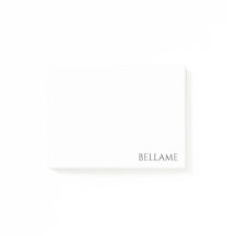 4" x 3" notes de post-it