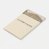 Post-it® 4 x 6 messages personnalisés (Incliné)