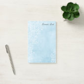 Post-it® 4x6 bleu" notes de post-it (Bureau)