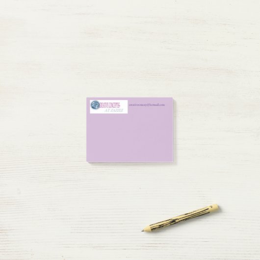 Post-it® 4x 3 post il note la conception personnalisée (Sur un bureau)