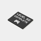 Post-it® 50e anniversaire / 50e anniversaire Niveau 50 ache (Incliné)