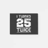 Post-it® 50e anniversaire drôle (Devant)