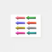 Post-it® 5424Flèches colorées (Devant)