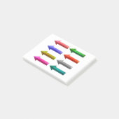 Post-it® 5424Flèches colorées (Incliné)