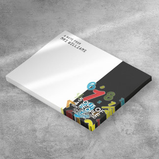 Post-it® 5 SUR 4 PERSONNES Math Drôle Citation