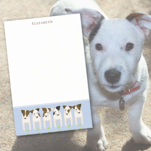 Post-it® 6 Jack Russell Terriers lancer ma balle