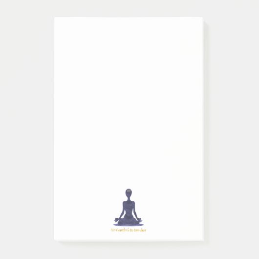 Post-it® 6ème Affirmation d'Ajna de troisième oeil de (Devant)