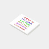 Post-it® 79e anniversaire Jalons (Incliné)