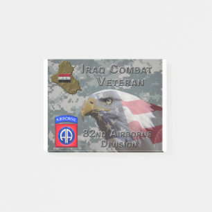 Post-it® 82e Division aéroportée Irak Vétéran de combat