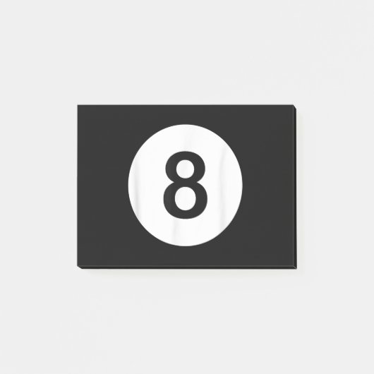 Post-it® 8 Ball pool Hall Tees, poison de Shark Lover (Devant)