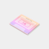 Post-it® 90's Vaporwave Aesthétique Planner Personnalisé À (Incliné)