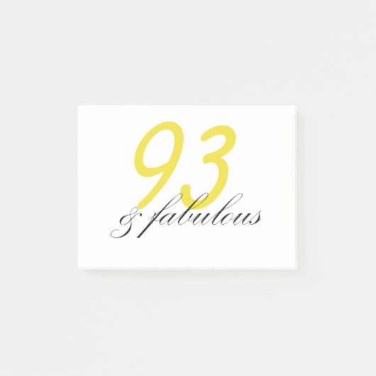 Post-it® 93 et fabuleux (Devant)