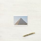 Post-it® A Camel Rider At The Base of the Pyramid Khafre. (Sur un bureau)