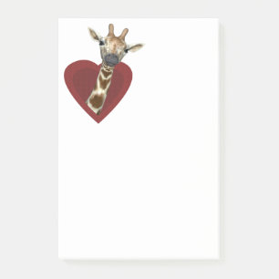 Post-it® A Heart For Giraffes