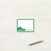 Post-it® A l'alligator Chomp to it! (Sur un bureau)