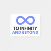 POST-IT® À L'INFINITÉ ET AU-DELÀ (Devant)