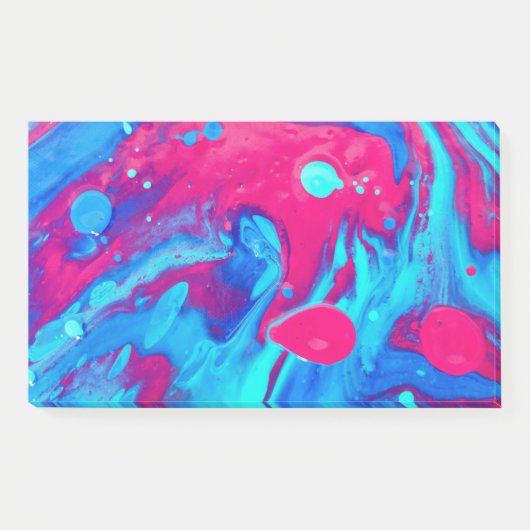 Post-it® À l'intérieur d'une lampe de lave (Devant)