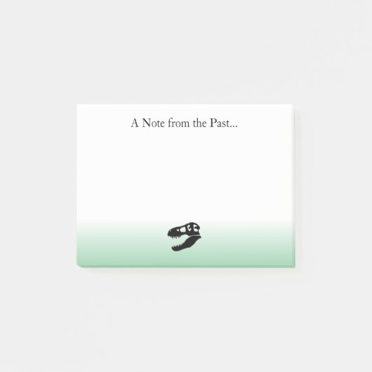 Post-it® A Note from the Past- T. rex Dinosaur Post-its (Devant)