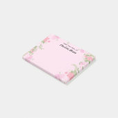 Post-it® À partir du bureau du nom personnalisé (Incliné)