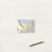 Post-it® A Patriotic Design with Bald Eagle Flying (Sur un bureau)