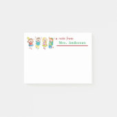 Post-it® A personnalisé une note du professeur (Devant)