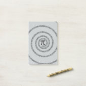 Post-it® A sPIral pour Pi Cliquez sur Personnaliser Changer (Sur un bureau)