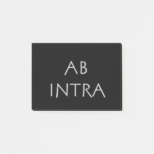 Post-it® Ab intra