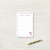 Post-it® Abby Cadabby Sparkle Motif (Sur un bureau)