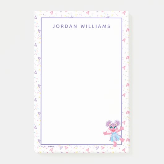 Post-it® Abby Cadabby Sparkle Motif (Devant)