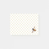 Post-it® Abeille de miel et points de polka (Devant)