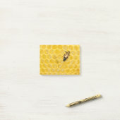 Post-it® abeille et nid d'abeille (Sur un bureau)