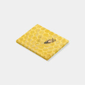 Post-it® abeille et nid d'abeille (Incliné)