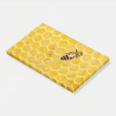 Post-it® abeille et nid d'abeille (Incliné)