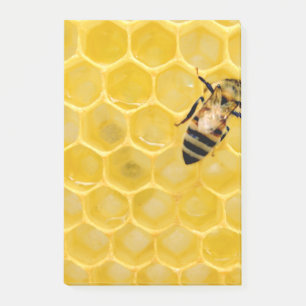 Post-it® abeille et nid d'abeille