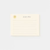 Post-it® Abeille et peigne (Devant)